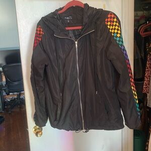 Pride jacket with hoodie